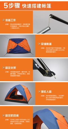 【淘寶清倉】正品綠族雙層防曬帳篷，開啟你的戶外野營之旅